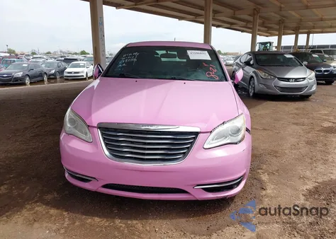 2012 Chrysler 200 Touring из США, поврежденный, VIN 1C3CCBBB5CN288253